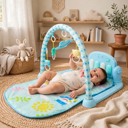 3-in-1 Baby Musical Piano Play Gym Mat
