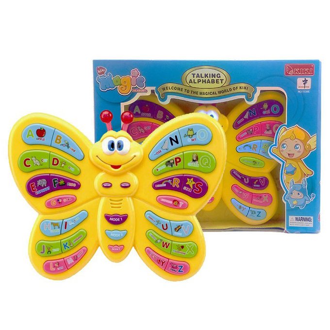 Alphabet Talking Butterfly Learning Toy - Image 3