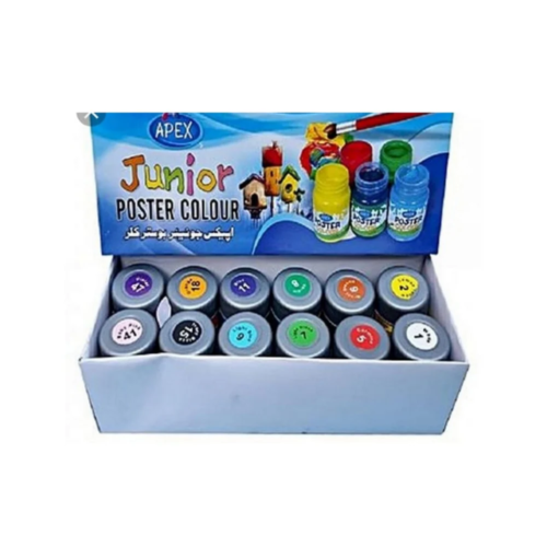 Apex Poster Color set of 12 - School Art & Posters