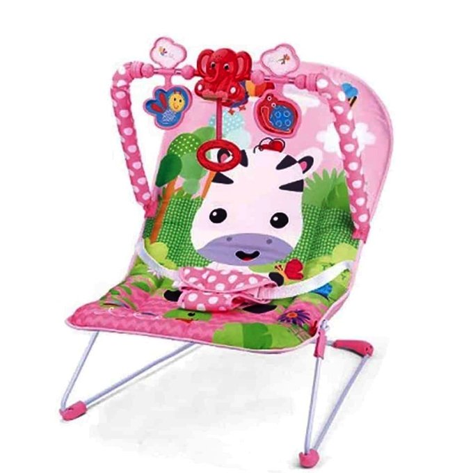 Happicutebaby Musical Baby Rocking Chair – Pink - Image 2