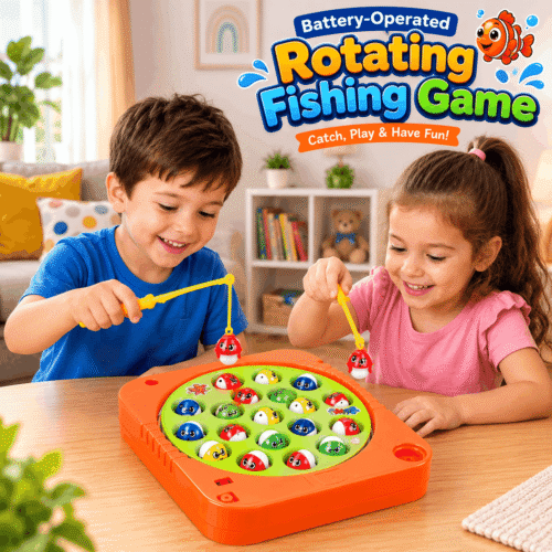 Battery-Operated Fishing Toy Set