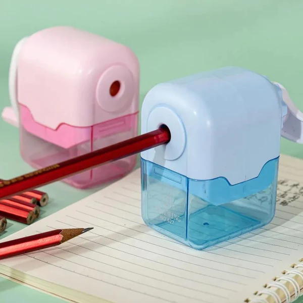 Creative Hand Crank Cute Cartoon Automatic Pencil Sharpner Mechanical - Image 3
