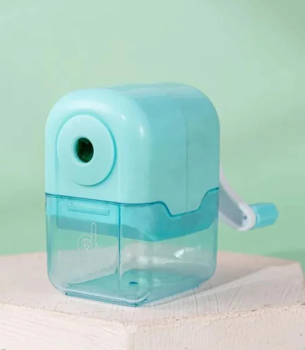 Creative Hand Crank Cute Cartoon Automatic Pencil Sharpner Mechanical - Image 2