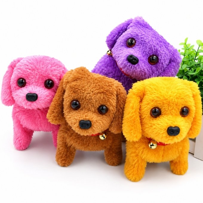Dancing Puppy Plush Toy – Multicolour - Image 3