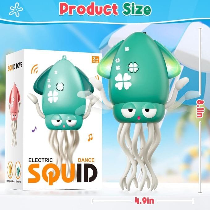 Dancing Squid Toy with Lights & Music – Rechargeable - Image 2