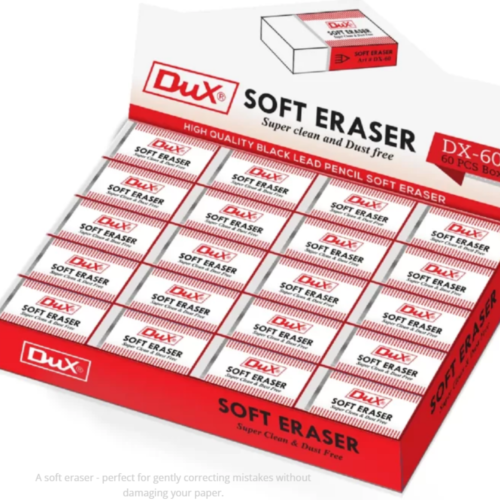 Dux Soft Eraser Dx-60 - Pencil Work & School Supplies
