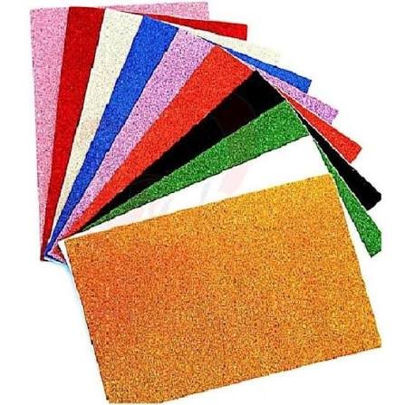 Gliter Foam Sheets Pack DIY 10 Pcs EVA - Cut-and-Create Craft Projects - Image 3