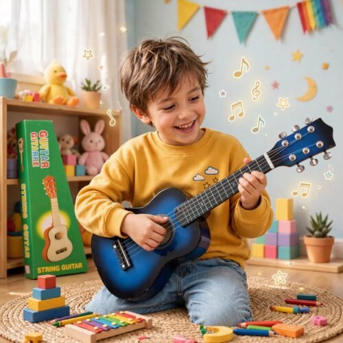 Kids Acoustic Toy Guitar – 21 Inch