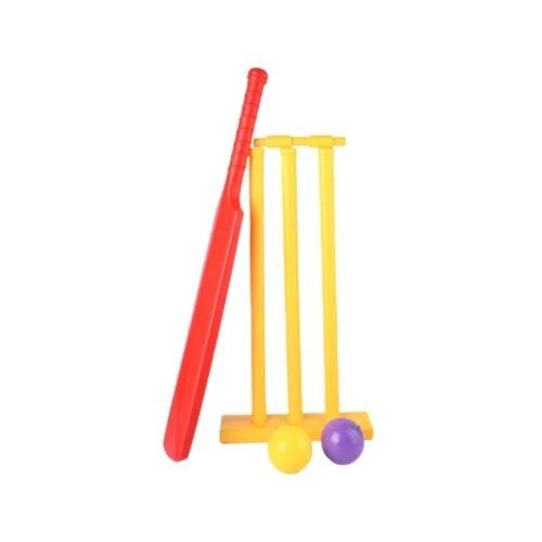Kids Cricket Set – Bat, 2 Balls and 3 Wickets