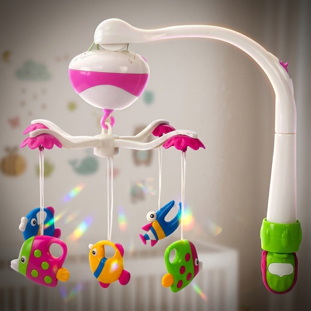 Loving Hut Musical Cot Mobile Hanging Toy
