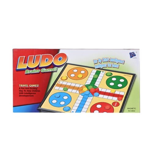 Magnetic Wooden Ludo Board Game