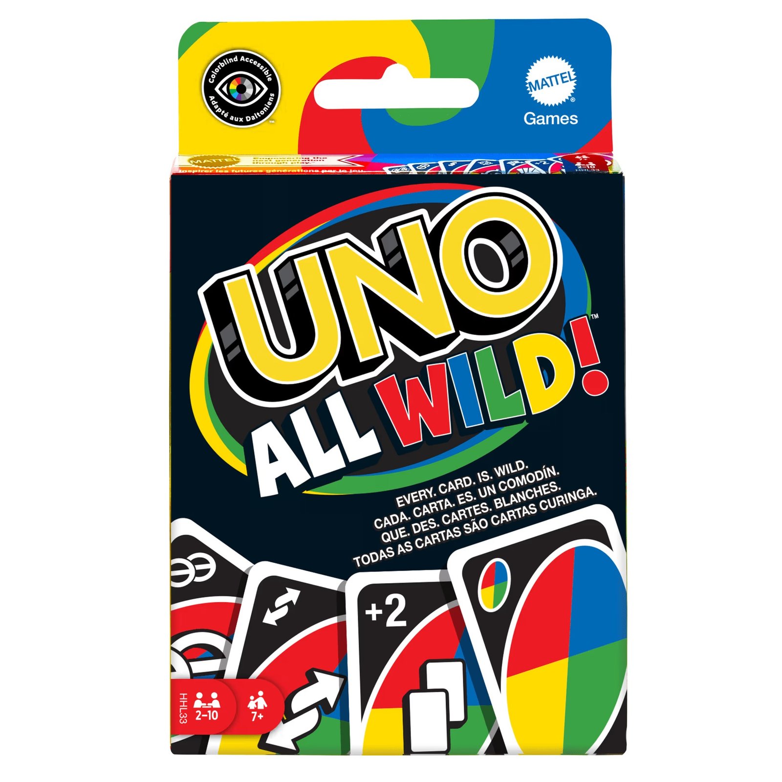 UNO All Wild Family Card Game