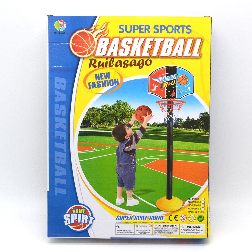 Portable Adjustable Basketball Stand Set for Kids - Image 3