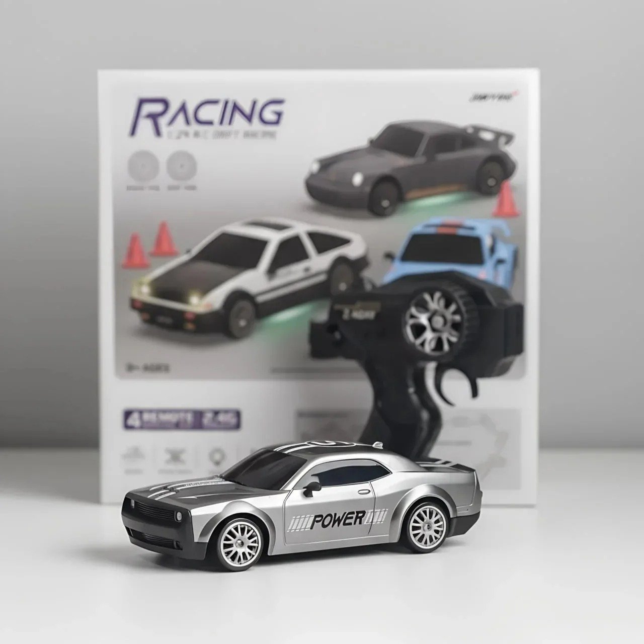 PowerDrift Remote Control Drift Car – 2.4GHz Controller