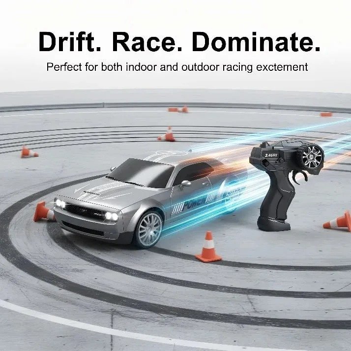 PowerDrift Remote Control Drift Car – 2.4GHz Controller - Image 3