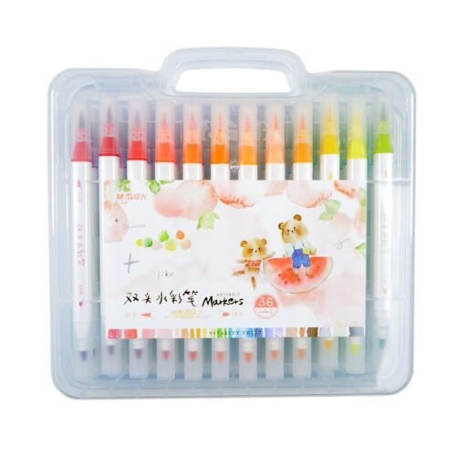 M&G ACP901F4 Washable Dual Tip 36 Colour Markers - Colouring & Drawing