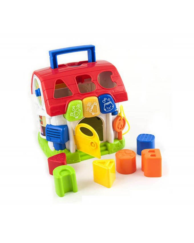 Winfun Sort ’N Learn Activity House with Light & Sound – 772 - Image 2