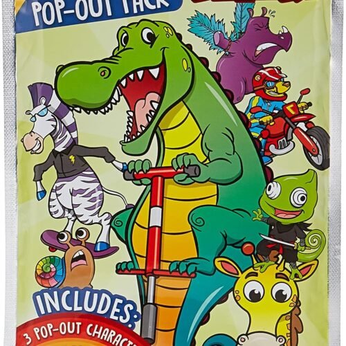 Crayola Strange Safari Pop-Out Colouring Book with Crayons