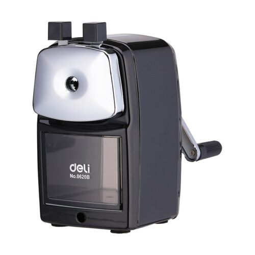 Deli E0620B Rotary Pencil Sharpener - School & Desk Use