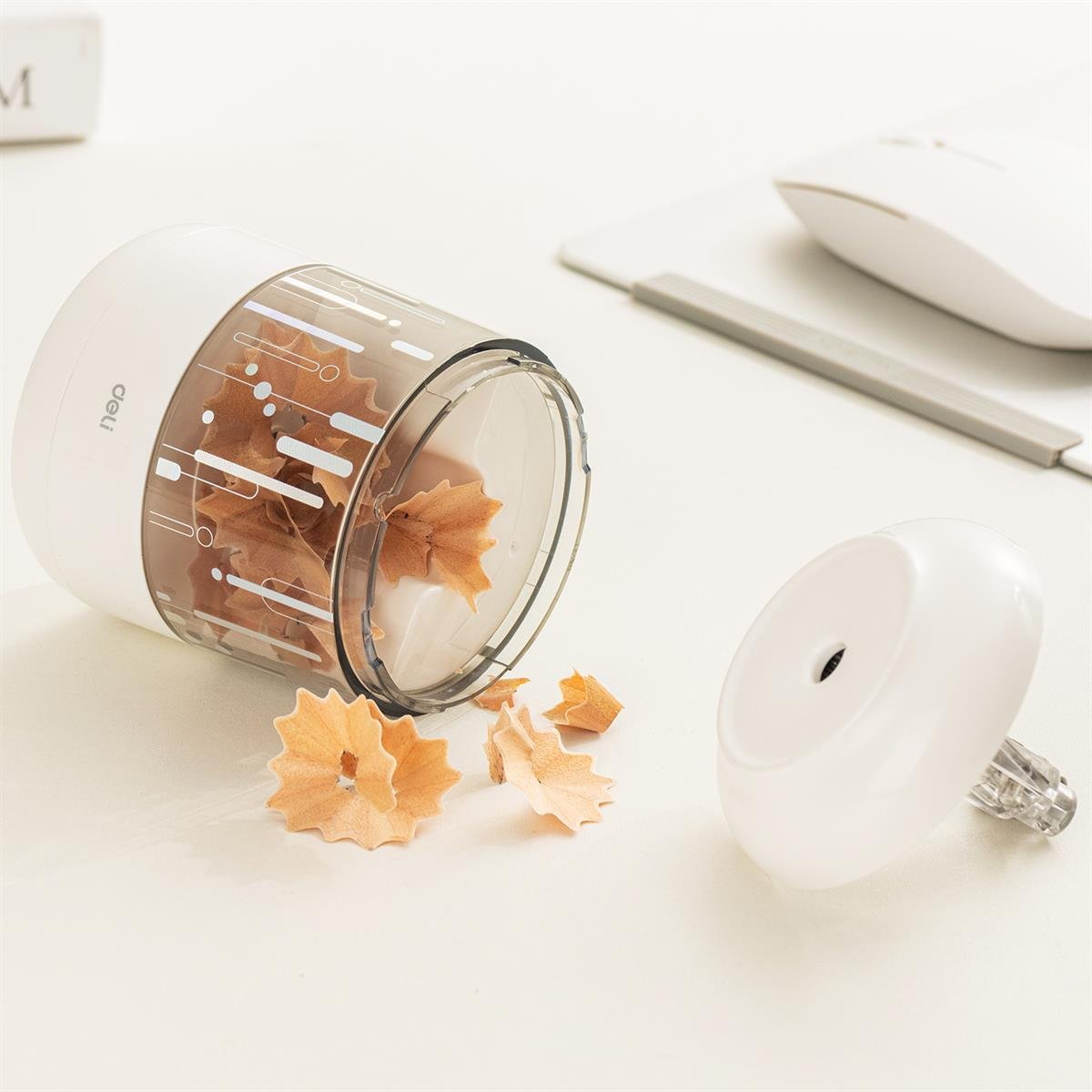 Deli EH508 Electric Rotary Pencil Sharpener - School & Desk Use - Image 4