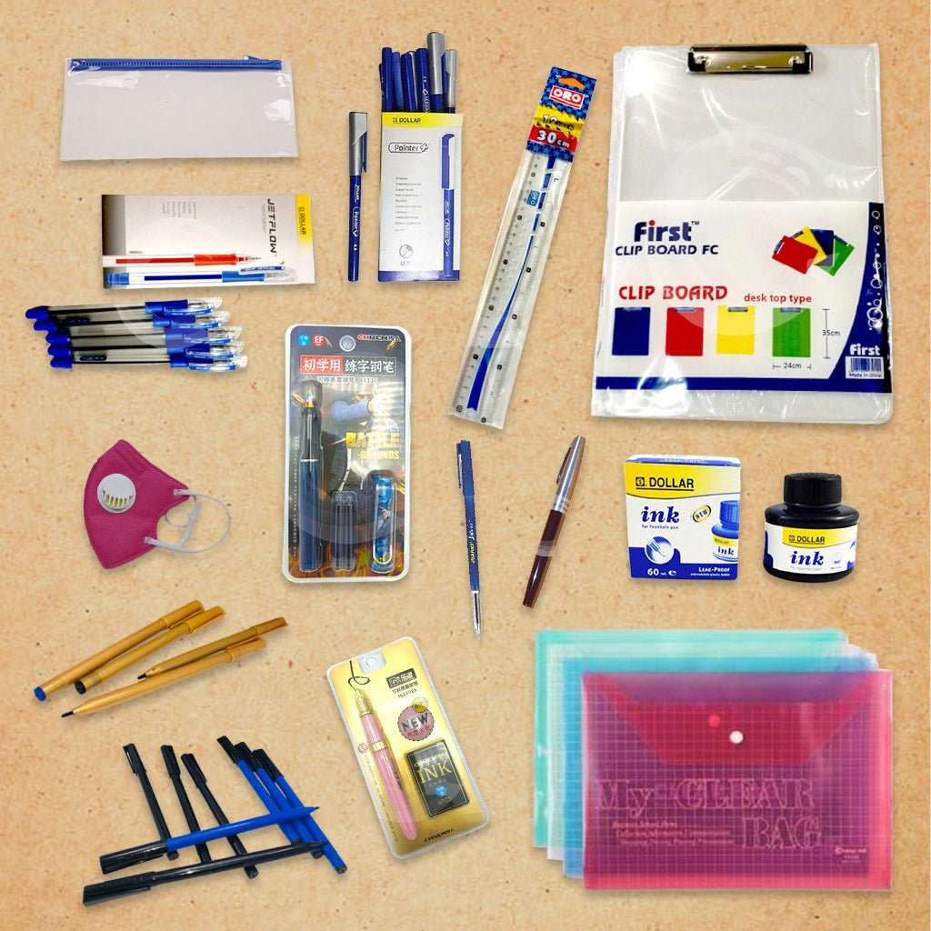 Complete Stationery Exam Kit For 9th, 10th, 1st Year, 2nd Year Students - Exam-Day Essentials
