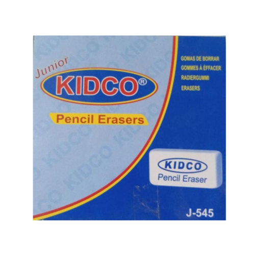 Kidco Eraser J-545 Pack Of 45 Pcs - Pencil Work & School Supplies