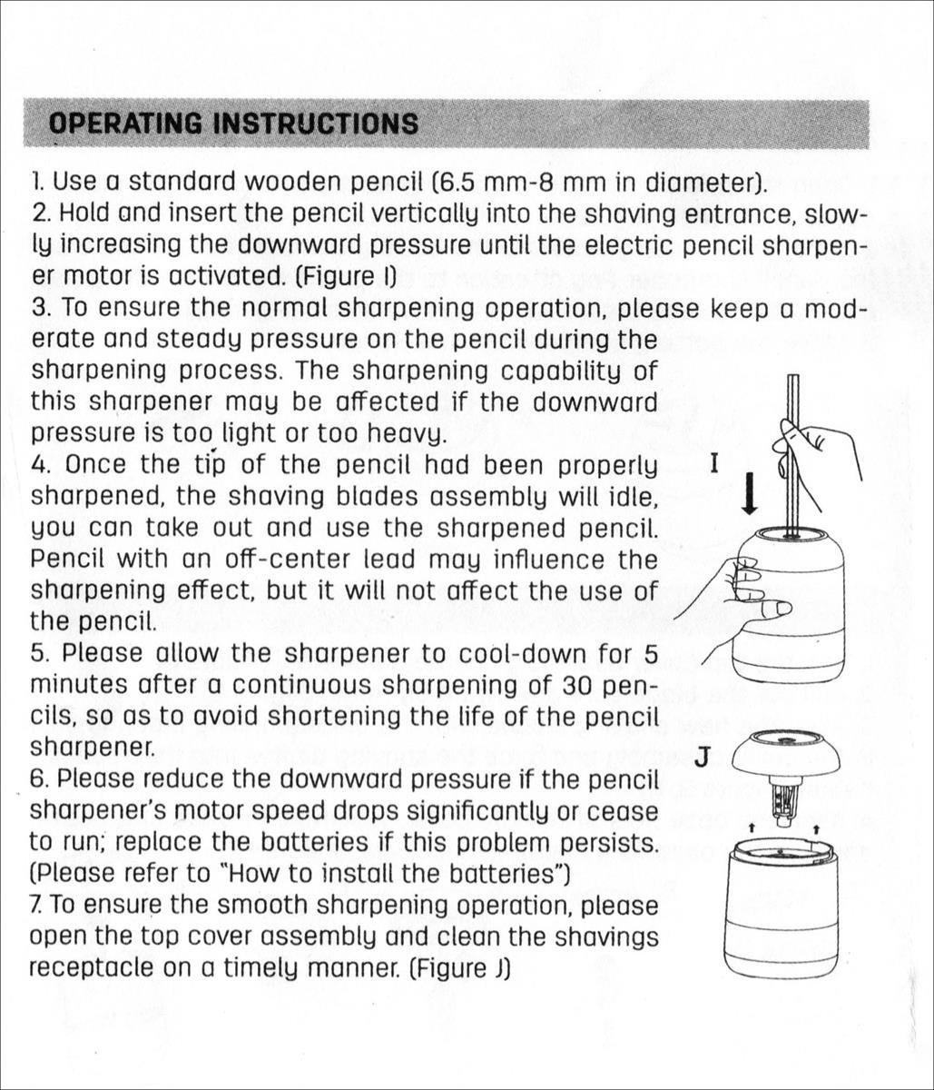Deli EH508 Electric Rotary Pencil Sharpener - School & Desk Use - Image 2